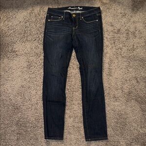 American Eagle Outfitters Women's Deep Indigo Skinny Jeans
